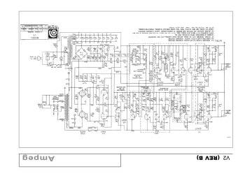 Ampeg V2 Rev B schematic circuit diagram
